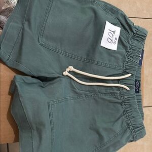 Nautica Sea Green Elastic Waist Shorts